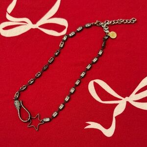 Unique black necklace